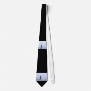 Gentoo penguin tie
