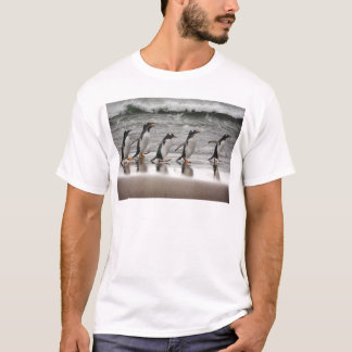 Gentoos on the beach T-Shirt