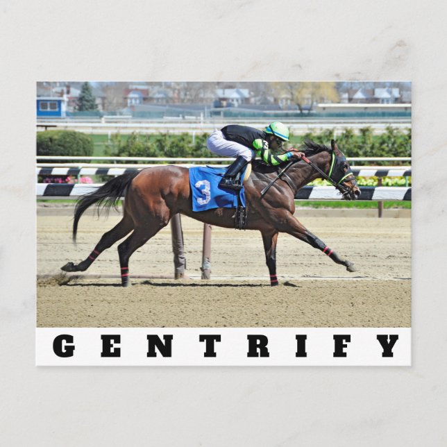 Gentrify Postcard (Front)
