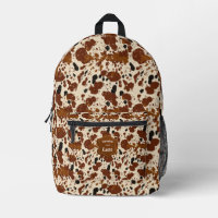 Genuine 100% Latte Cowhide Pattern | Neutral