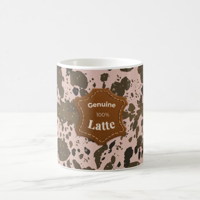 Genuine 100% Latte – Rose Latte Mug (Center)