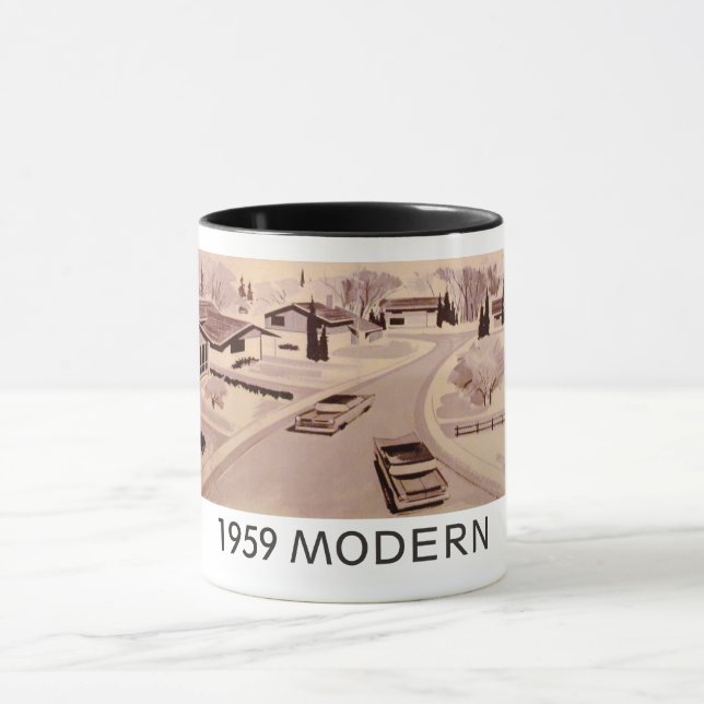 Genuine 1959 Modernist Residential Mug (Center)