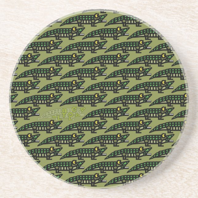"Genuine" ALLIGATOR Coasters (Front)