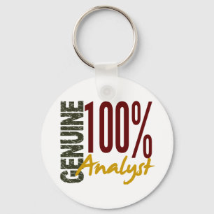 Genuine Analyst Key Ring