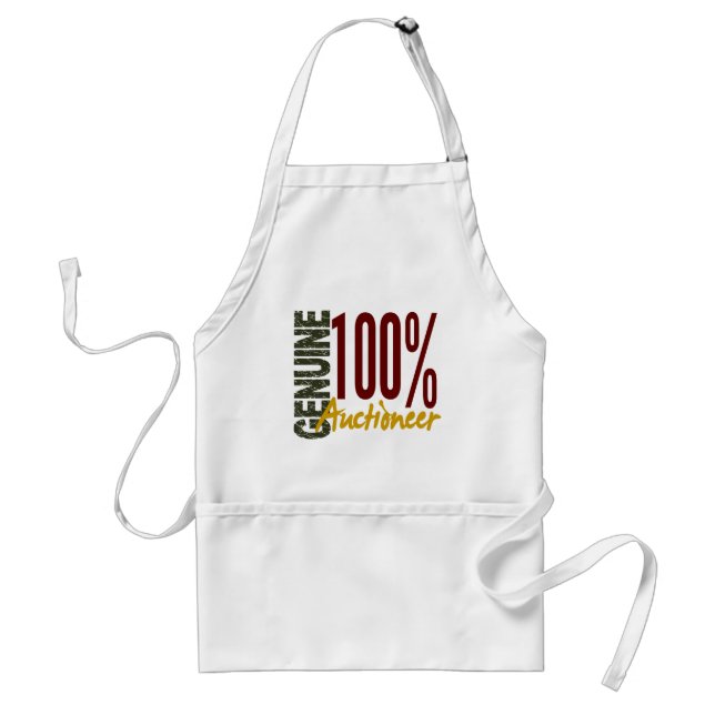 Genuine Auctioneer Standard Apron (Front)