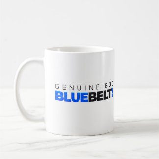 Genuine BJJ Blue Belt (Brazilian Jiu Jitsu) Coffee Mug