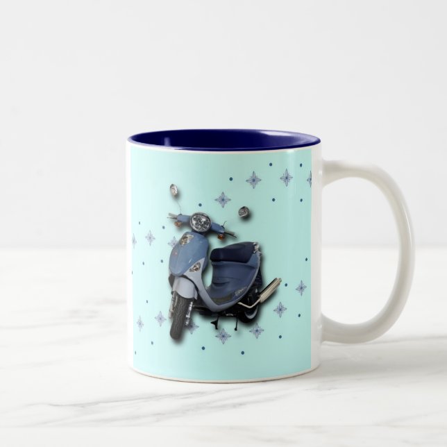 Genuine Buddy St. Tropez scooter coffee MUG (Right)