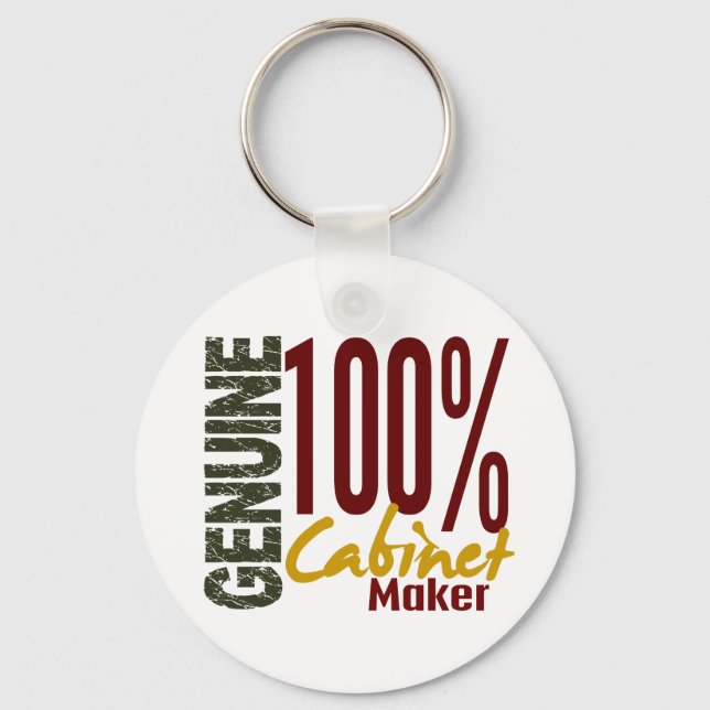 Genuine Cabinet Maker Key Ring (Front)