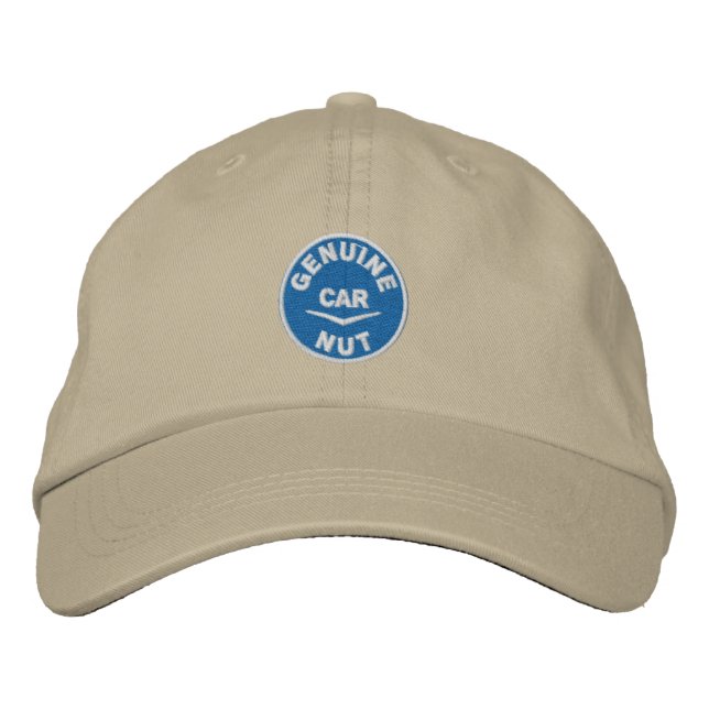Genuine Car Nut Logo Embroidered Hat (Front)