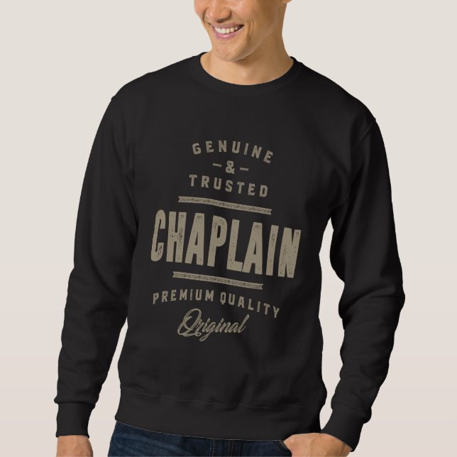 Genuine Chaplain Sweatshirt (Front)