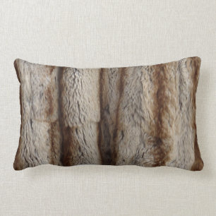 GENUINE CHINCHILLA FUR LUMBAR CUSHION
