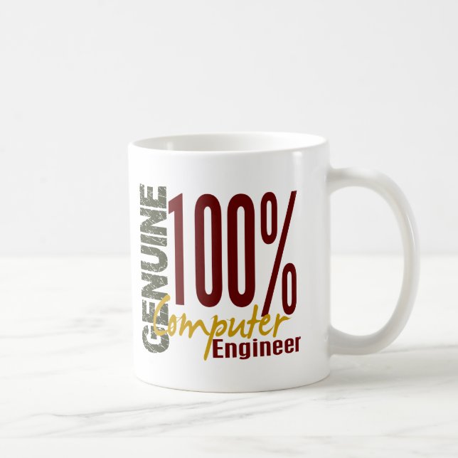 Genuine Computer Engineer Coffee Mug (Right)