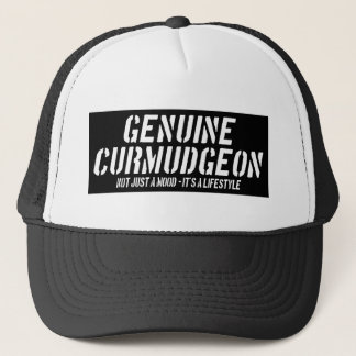 Genuine Curmudgeon Just A Mood It's A Lifestyle Trucker Hat