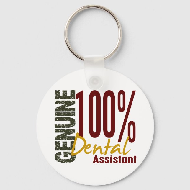 Genuine Dental Assistant Key Ring (Front)