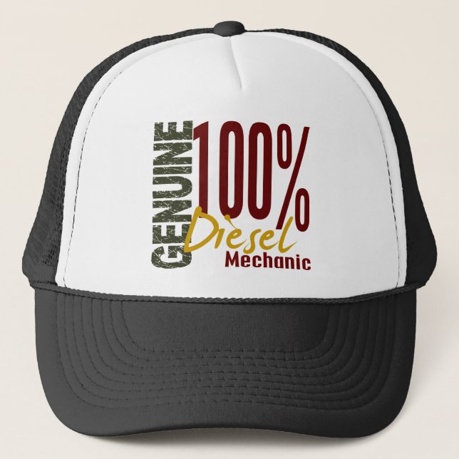 Genuine Diesel Mechanic Trucker Hat (Front)