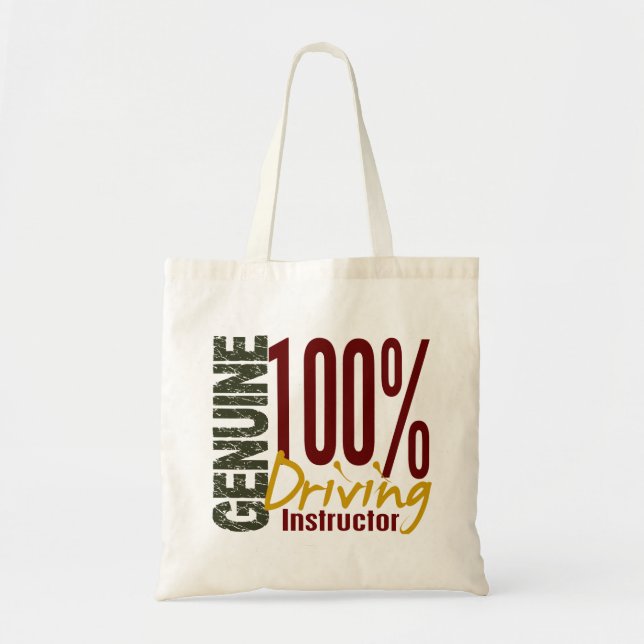 Genuine Driving Instructor Tote Bag (Front)