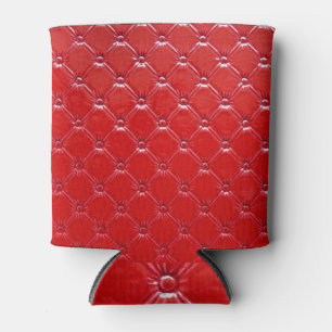 Genuine Leather Upholstery: Versatile Decor Can Cooler