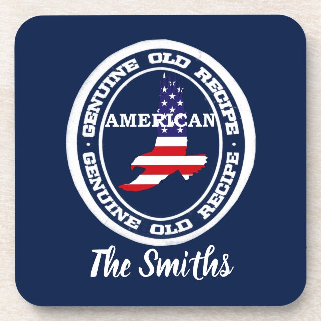 Genuine Recipe American Coaster (Front)
