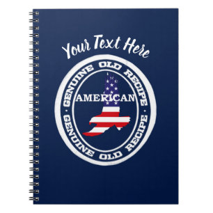 Genuine Recipe American Notebook