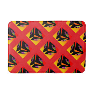 Geo Cube Repeat Bath Mat
