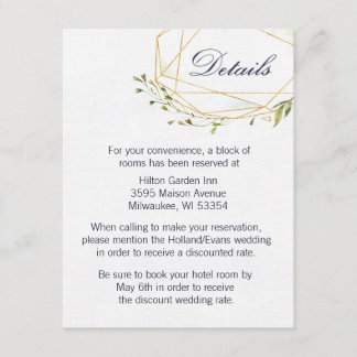 Geo Envy Details Card