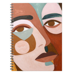 Geo Face Upclose Notebook