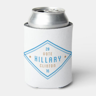 Geo Frame Vote Clinton '16 Can Cooler
