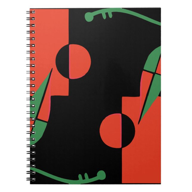 Geo Leaves Notebook (Front)