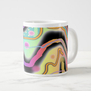 Geo Mix Special Occasion  Large Coffee Mug