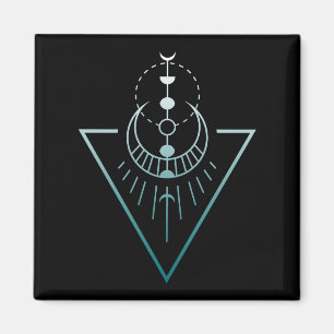 geo moon phases magnet