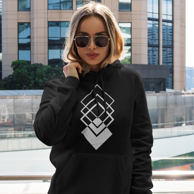 Geo Repeat Diamond Hoodie (Creator Uploaded)