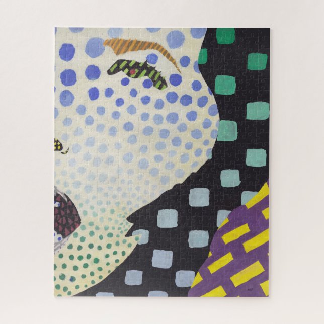 Geo Scream Jigsaw Puzzle (Vertical)