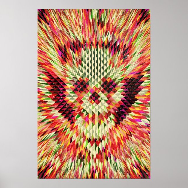 Geo Skull Poster (Front)