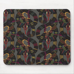 geo snakes lead mouse pad