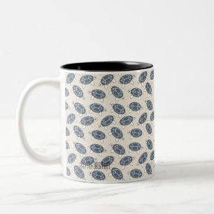 Geo turtle  mug - Geo Cat collection by TR Forsman
