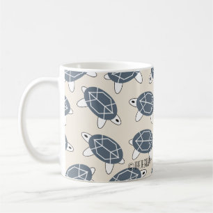Geo turtle mug - Geo Cat collection by TR Forsman