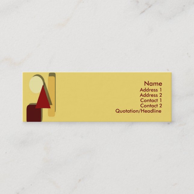 GeoBlock Business Card (Front)