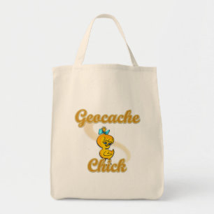 Geocache Chick Tote Bag