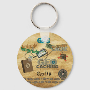 Geocache Fever - Customise Key Ring