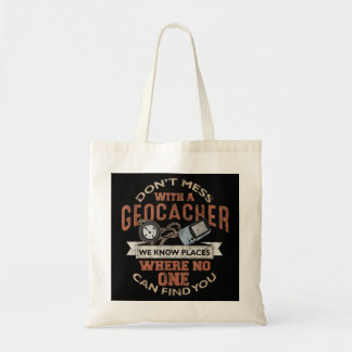 Geocache Geocaching Treasure Hunt Boys Men Tote Bag