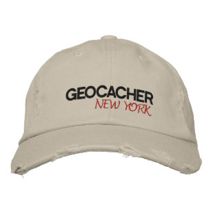 Geocacher New York Embroidered Hat