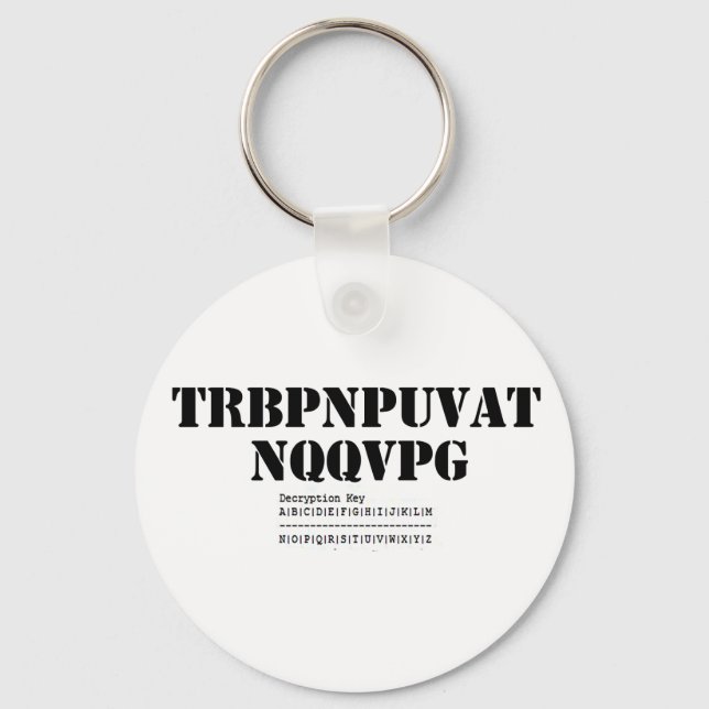 Geocaching Addict Key Ring (Front)