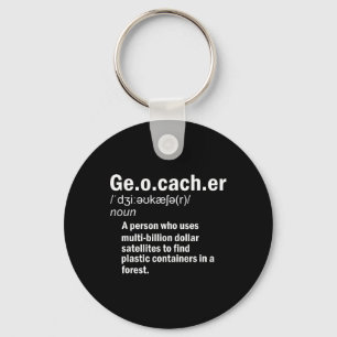Geocaching Definition Geocacher Key Ring