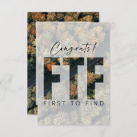 Geocaching First To Find Cache Congrats Custom