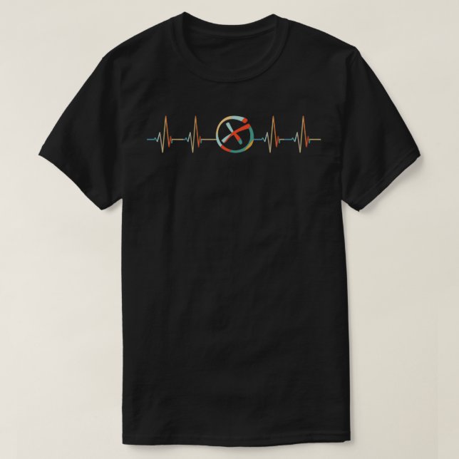Geocaching Herzschlag T-Shirt (Design Front)