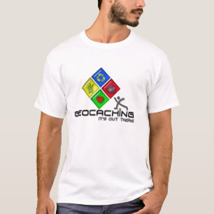Geocaching Logo Stickman Graphic Shirts! T-Shirt