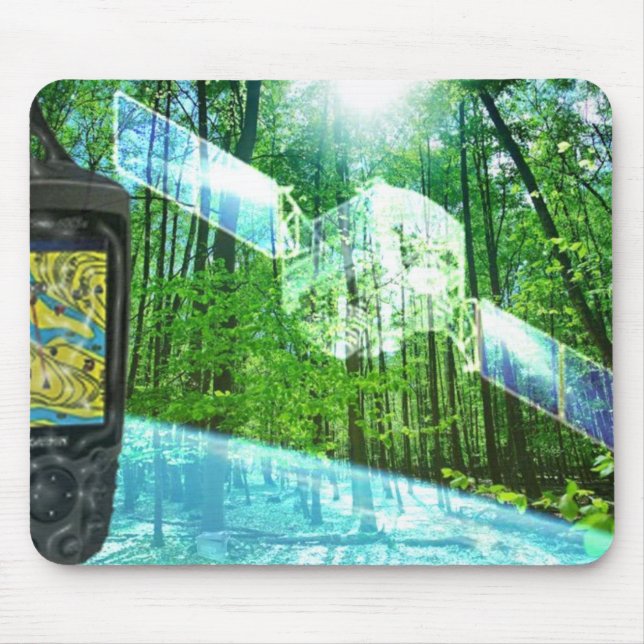 Geocaching mouse pad (Front)