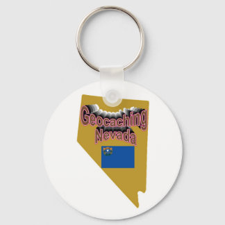 Geocaching Nevada Key Chain
