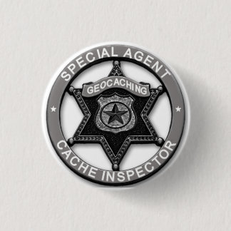 Geocaching *Special Agent* Cache Inspector Badge
