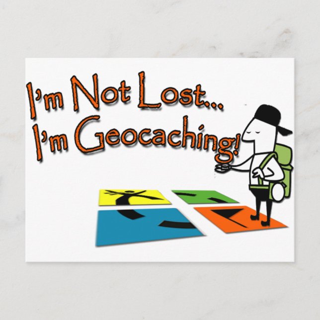 Geocahing Postcard (Front)